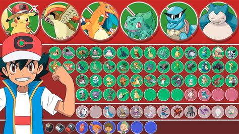 all of ash's pokemon|Iba pa.